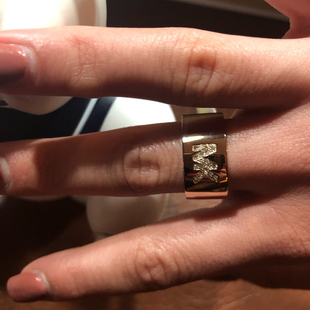 Michael Kors Rose Gold Ring NWT Size 6